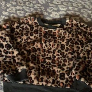 Wild Fable faux fur sweater